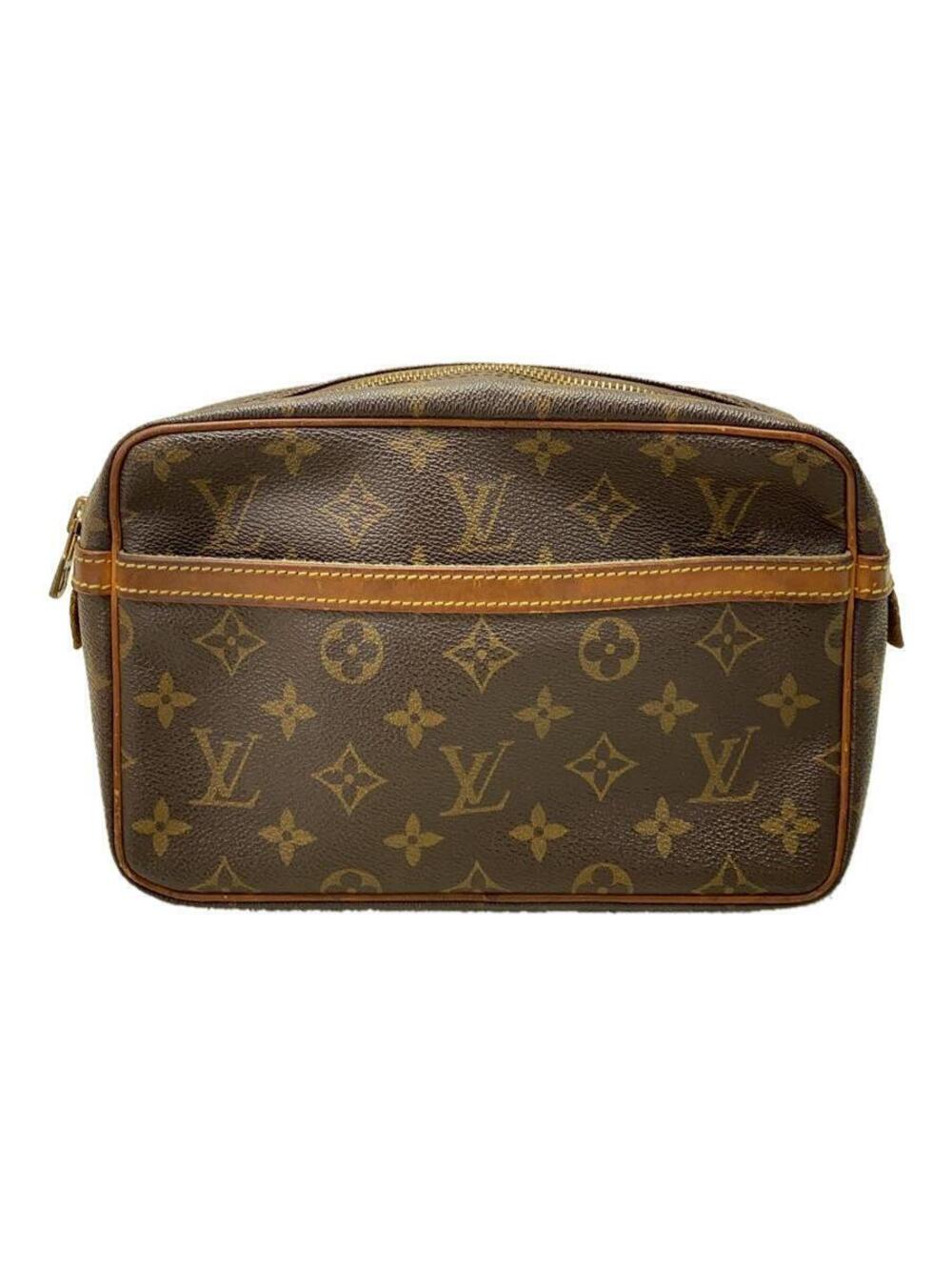 LOUIS VUITTON Compiegne Monogram Canvas Brown